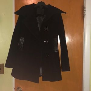 Mackage pea coat m black